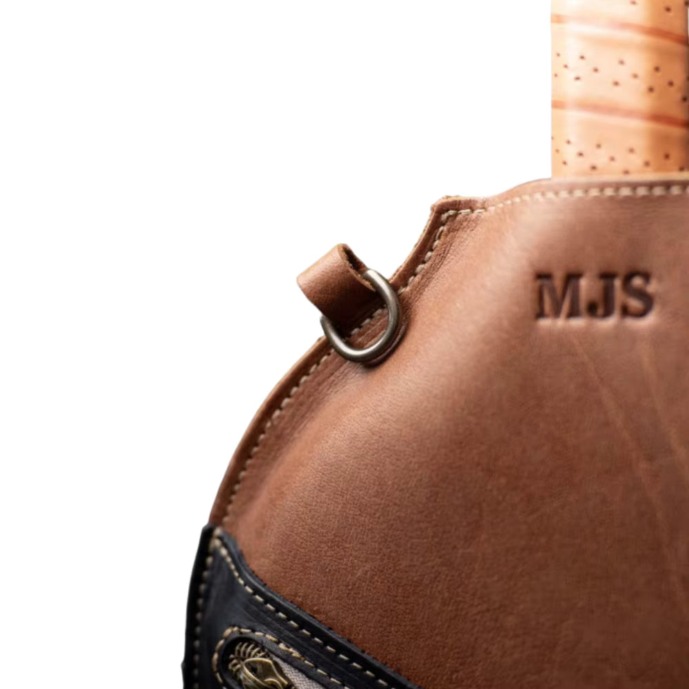 Leather Pickleball Paddle Cover